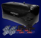 1100lb FatSac JUMBO Ballast Bag with 1" Fittings
